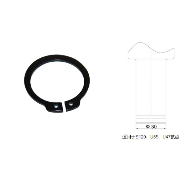 φ30截齒卡簧適用于S120、U82、U84、U85、U47截齒